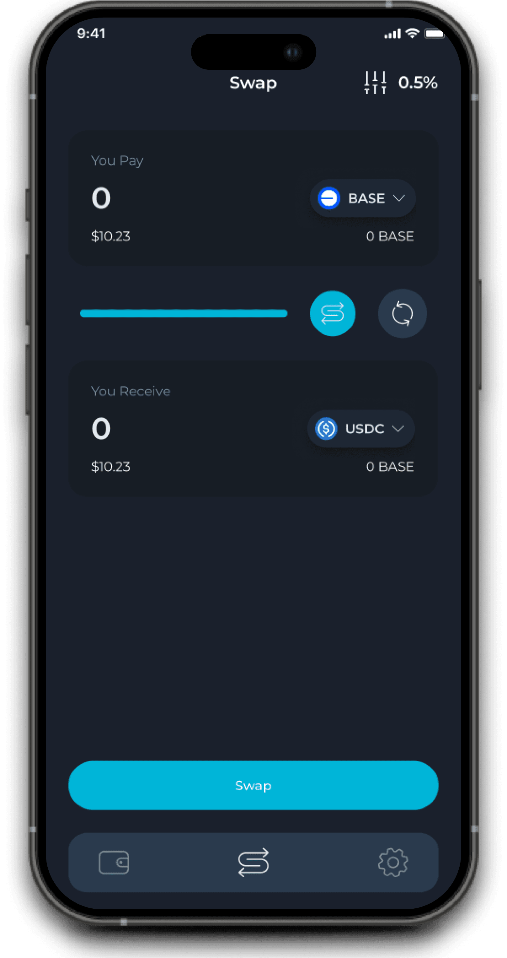 Swap feature on Simple Base Swap